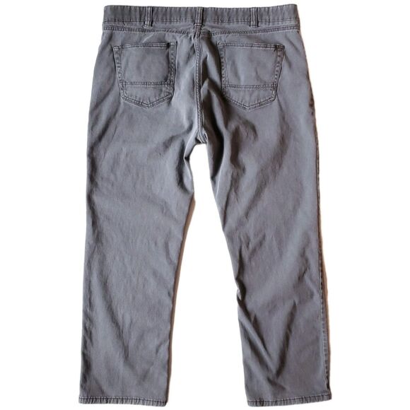 Iron Co Pants Lot of 3 Men 38 x 27 Gray Khaki Blue Straight Leg 5-Pocket Stretch - Picture 3 of 15